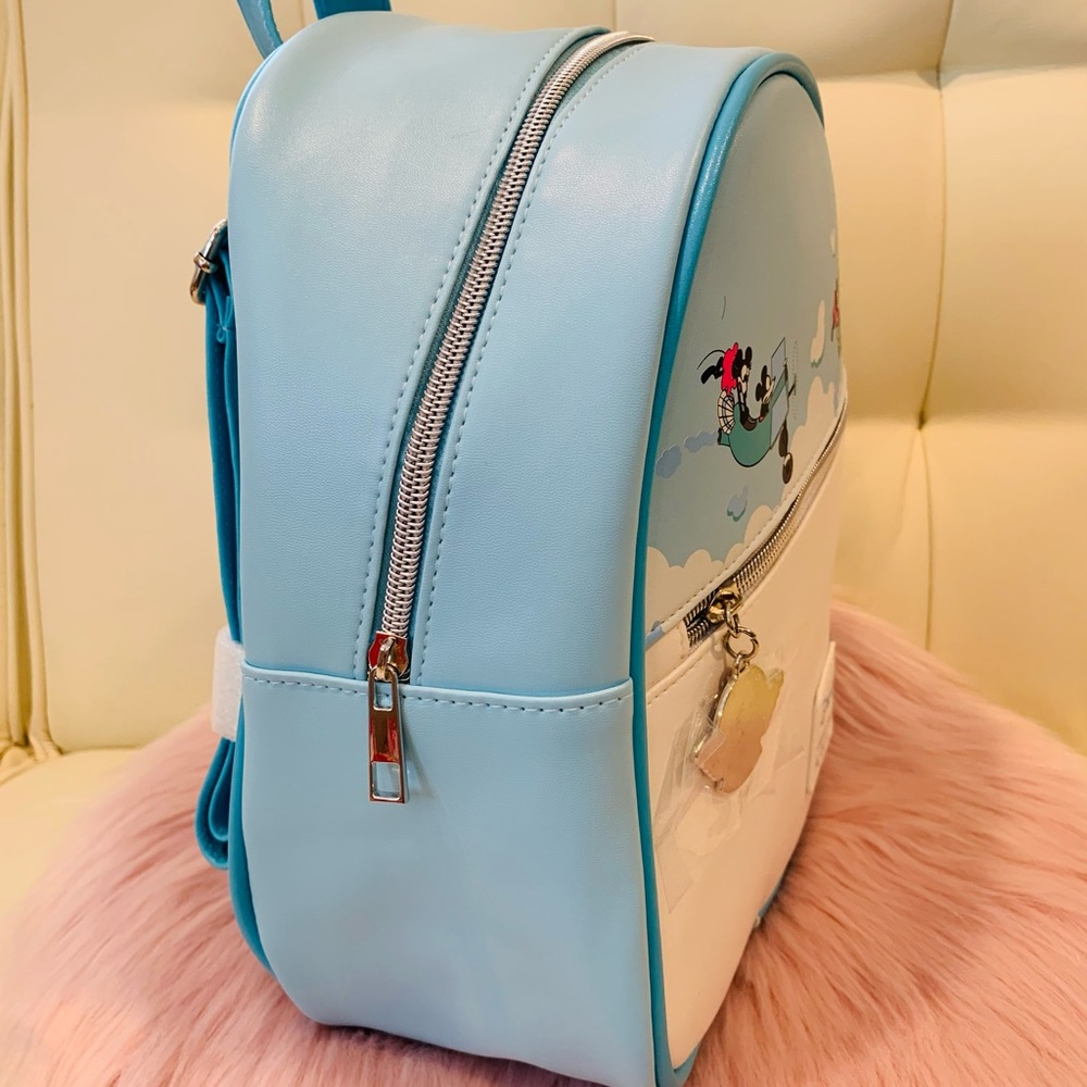 Disney Mickey Mouse Airplane Crazy Mini Backpack - Picture 10 of 14